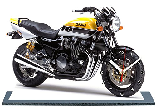 auto-horloge Moto Yamaha 1200 XJR Roberts, Miniatur Modell Motorrad in der Uhr 12 Cover