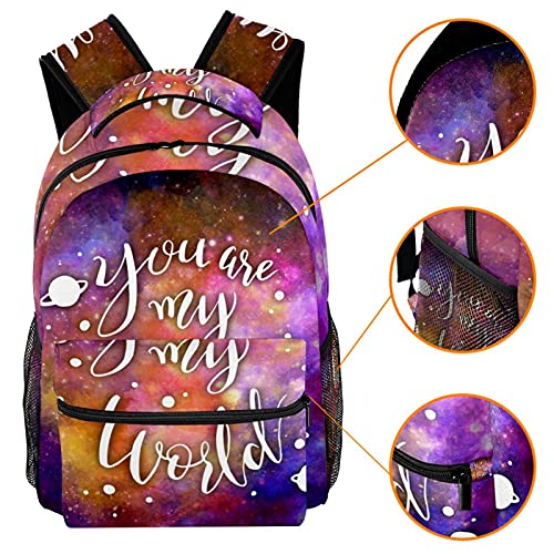 Sac à dos de voyage mignon de dessin animé multicolore pour les adolescents - 3