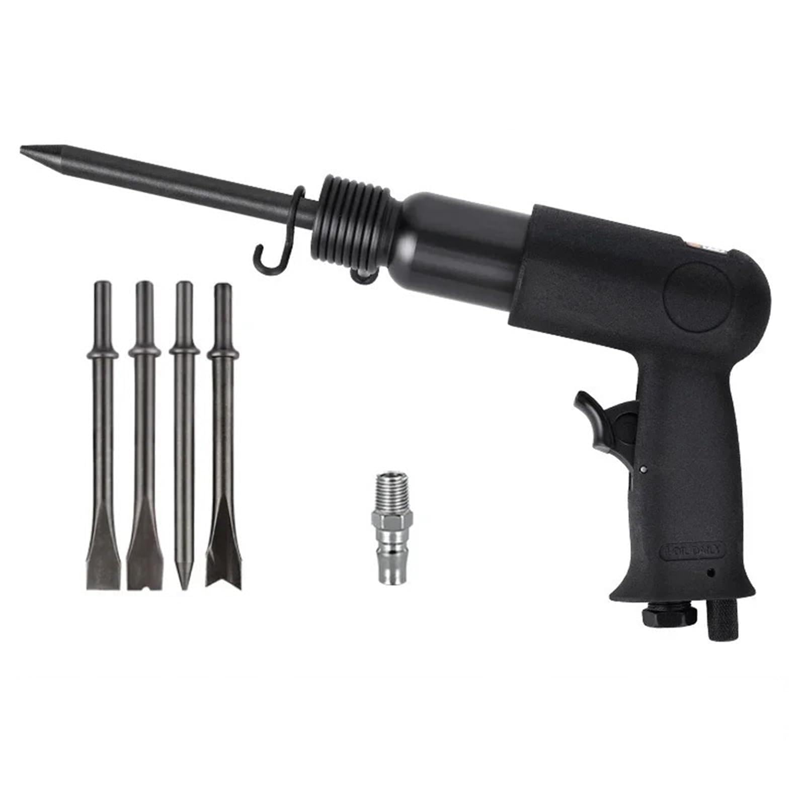 Air Hammer Pneumatic Hammer Shovel Tool Industrial Pneumatic Chisel Straight Type Handle Air Chisel(190)