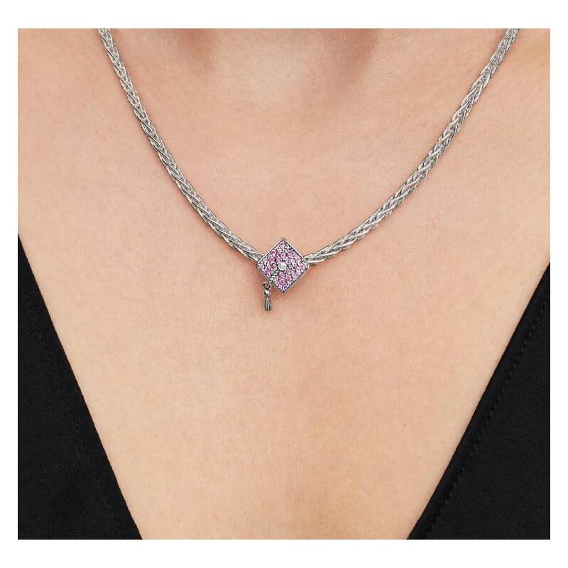 Charm de graduación compatible con pulseras europeas para mujer 3