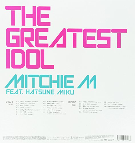 Mitchie M Feat. Hatsune Miku - Greatest Idol (Cd+Dvd) [Japan Ltd Cd] Mhcl-2373 #TOP1