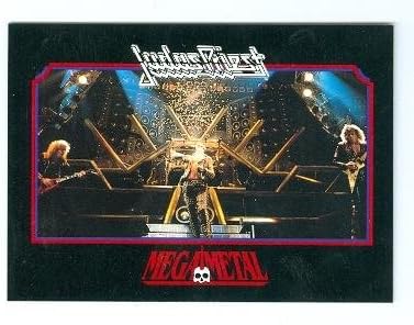 Judas Priest Rob Halford trading card (Rock Band) 1991 Impel #65