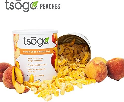 Tsogo Freeze-Dried Peach Dices
