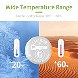 EEMB 10Pack CR1632 Battery 3V Lithium Battery CR 1632 Li-MnO₂ Button Batteries 1632 Battery ECR1632, DL1632 for Watch/Key Fob/Calculator/Car Remote/Toys - Image 4