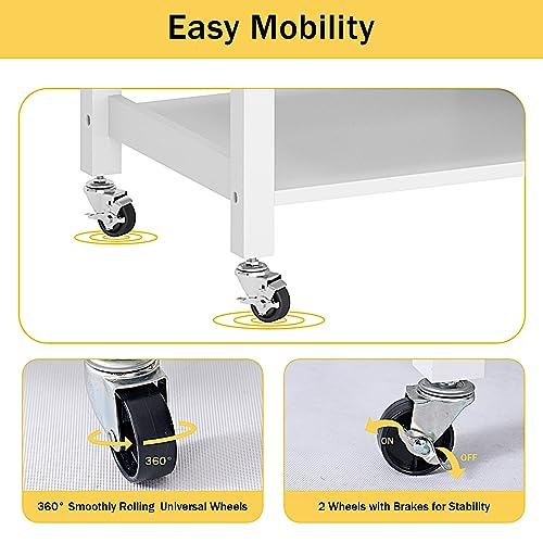 sogesfurniture-Rolling-Kitchen-Serving-Cart-with-Drawer-and-Storage-Shelves-Kitchen-Island-Cart-Trolley-on-Wheels-with-Rubberwood-Countertop-Storage-Cabinet-Towel-Holder-White sogesfurniture Rolling Kitchen Serving Cart with Drawer and Storage Shelves Kitchen Island Cart Trolley on Wheels with Rubberwood Countertop Storage Cabinet Towel Holder White