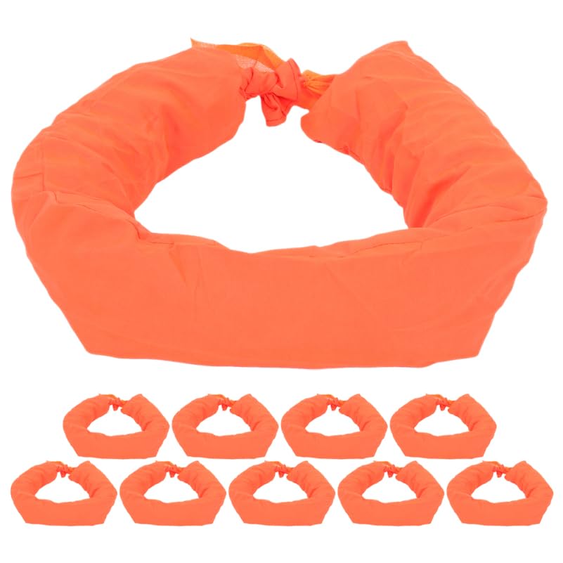 10Pcs Traffic Cone Weight Bags Weatherproof Cloth Sandbags for Construction and Parking Cone Sandbags with Ring Design for Easy Installation Enhance Stability in Windy Conditions
