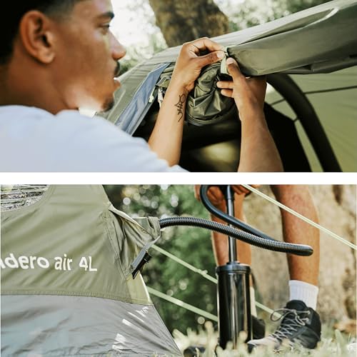Eurohike Sendero AIR 4L Inflatable 4 Man Tent with Spacious Living Area, Easy to Pitch in 5 Minutes, 4 Person, Lightweight Tunnel Design, Ideal for Family Camping Trips & Festivals, 3000mm HH - Image 5