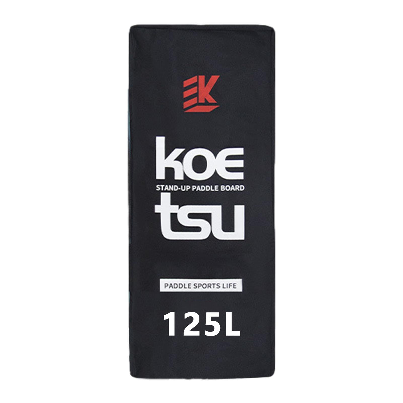 Zaino gonfiabile per paddle board, 125 l, zaino gonfiabile a lunga durata, zaino con tracolla regolabile per stand up gonfiabile