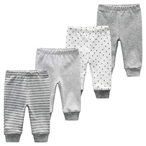 Image of MAMIMAKA Baby Clothes Baby Trousers Newborn Baby Boy Trousers Girl 4-Pack