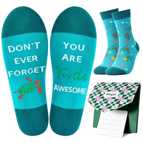 Image of Moyel Funny Socks for Women Fun Funky Socks | Funny Gifts for Women Teen Girls Pickleball Dachshund Turtle