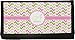 Pink & Green Geometric Canvas Checkbook Cover (Personalized)
