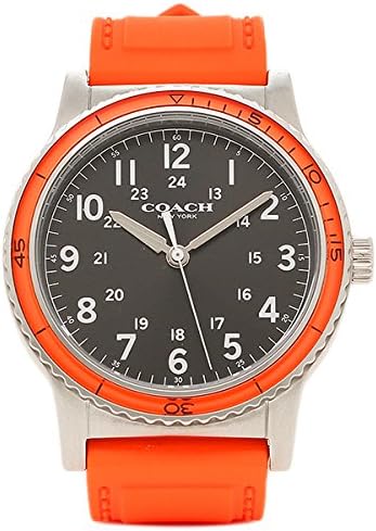 Amazon コーチ Coach コーチ 時計 アウトレット Coach W5015 Org メンズ腕時計 ウォッチ オレンジ 並行輸入品 メンズ腕時計 腕時計 通販