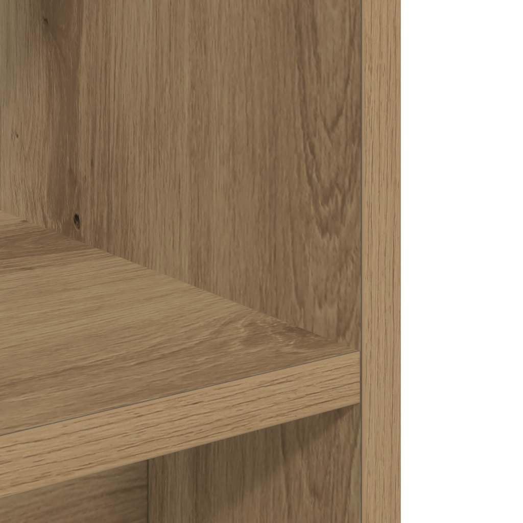 vidaXL Soporte para acuario de roble artesanal, 100 x 40 x 60 cm, madera de ingeniería