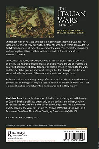 The Italian Wars 1494-1559: War, State and Society in Early Modern Europe