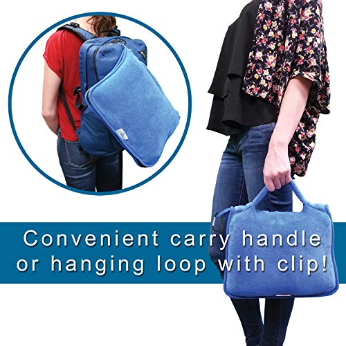 Mpn’s Travel Throw Blanket Compact Lightweight Portable Plush Coral Fleece With Zippered Carry Pouch Perfect Size 43 X 59 Use As Soft Lumbar Support Pillow Travel Pillow Free Eye Mask And Ear Plugs #TOP3