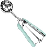 Vista 25 de Mini Cuchara para galletas de 2 cucharaditas, cuchara para masa de galletas, 2 cucharaditas/0.3 onzas líquidas, 2/3 cucharadas, cucharadas de melón