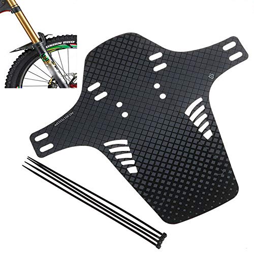Mountian - Parafango per bicicletta, compatibile anteriore e posteriore, 27,9 x 26,9 cm