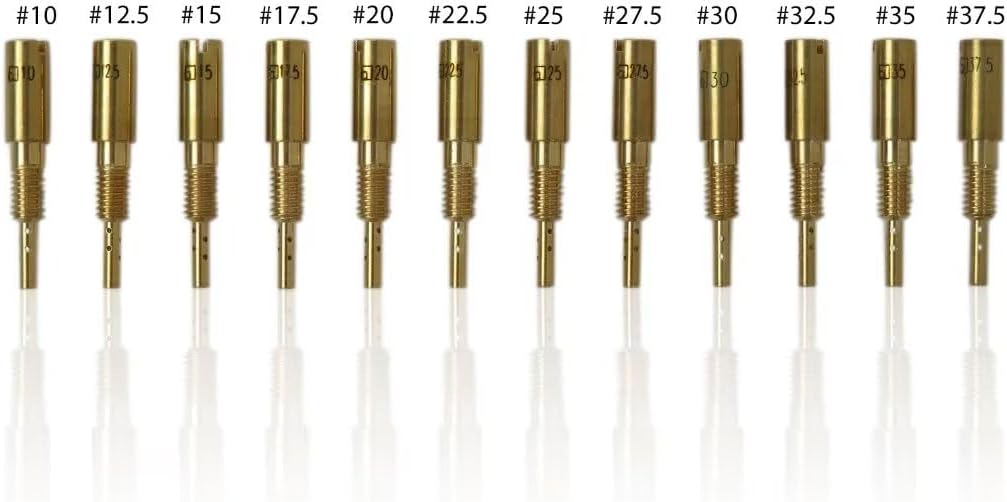 12 pieces of Brass Pilot Jet for Mikuni Carb VM28 /486