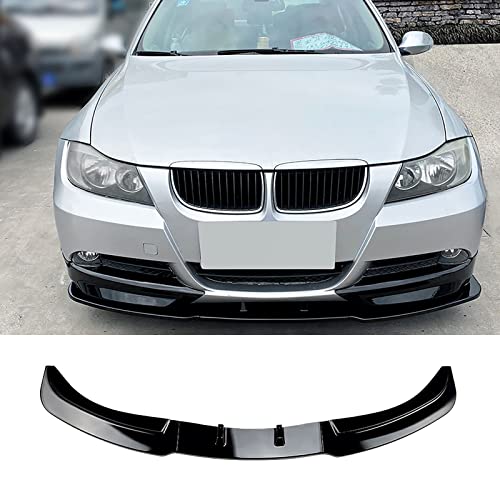 Lèvre de pare-chocs avant BMW E90 325i fini Glossy Black ONURTH