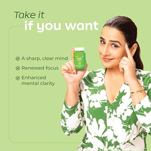 Image of Arth Brahmi Capsules for Memory Boost |90N Veg |With Highly Potent Bramhi Extract B-Lit Bacopa, Made with Bio Enhanced Active Technology (BEAT TECH)| Helps with Focus, Mental Clarity & Cognition