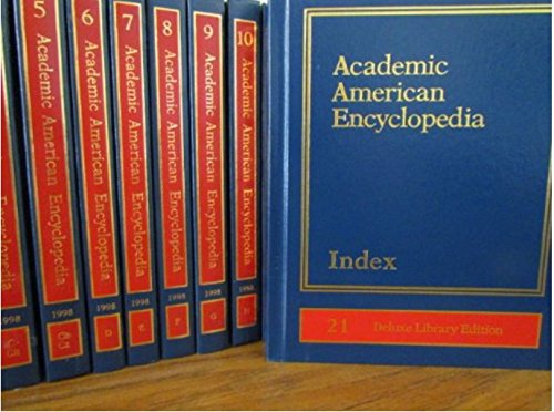 Academic American encyclopedia B00ENG0OF8 Book Cover