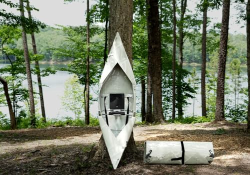 Tucktec 8' Jr. Foldable Kayak - 200 lb. Capacity...