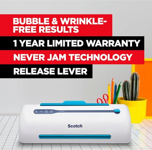 Bundle of Scotch PRO TL906 Thermal Laminator w/100-Pack Pouches - image 3