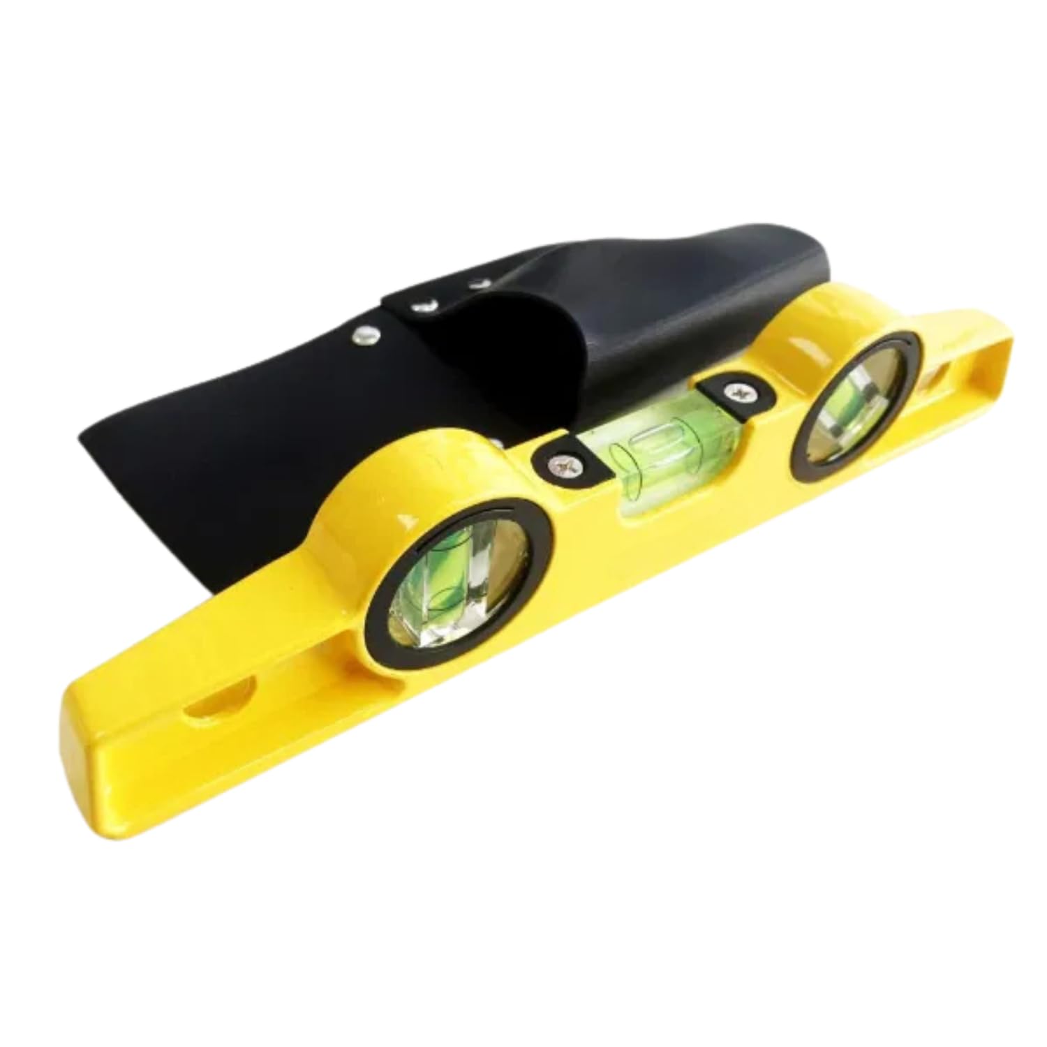 Dunnet Tools Magnetic Spirit Level 250mm Heavy Duty Torpedo Level, 3-in-1 Bubble Vials, Aluminium Construction with Protective Carry Pouch, Levelling Tool for Construction, Bricklaying and DIY
