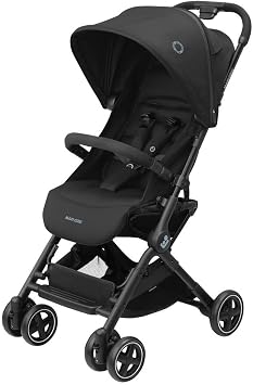 Maxi-Cosi Lara2 Ultra Compact Automatic Folding Cabin Size Travel System Possible Baby Stroller Essential Black