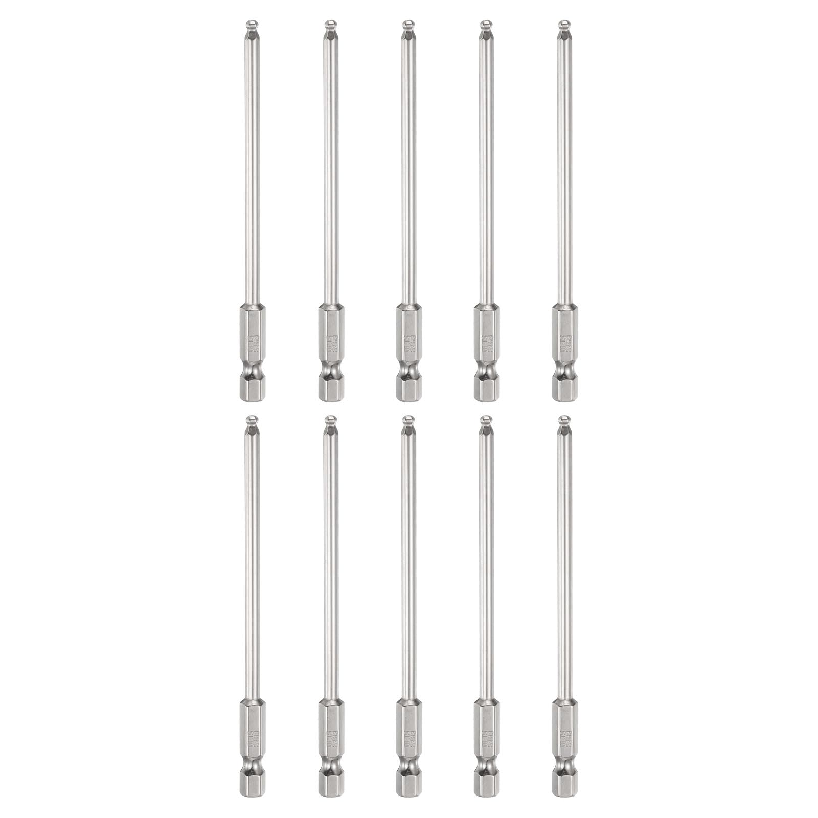 Puntas de destornillador hexagonales H3 para tornillos ocultos con cabeza de bola de 3 mm