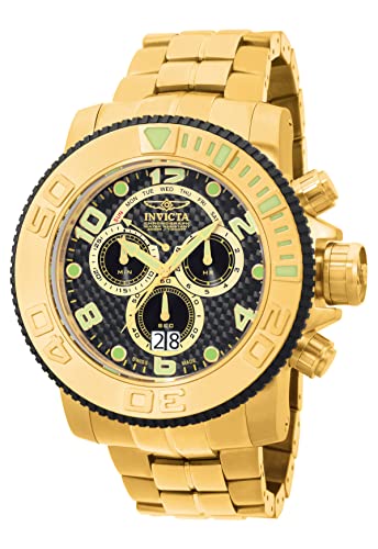 Sangle pour Invicta Sea Hunter 10763 bracelet montre noir rechange silicone souple