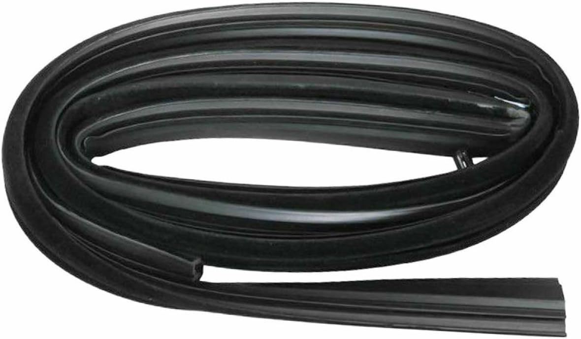 Black Rubber Door Weatherstrip Seal Kit Set for K5 Blazer 1975-1980, for C1500 & Suburban 1979-1980, for C15/C1500 Pickup & Suburban 1973-1974 Weather Seal Replacement 13600166