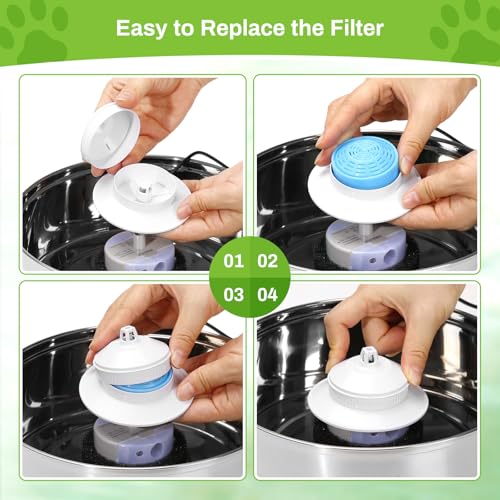 Filtro para Fuente de Agua para Gatos, 8 Unidades miniatura 5
