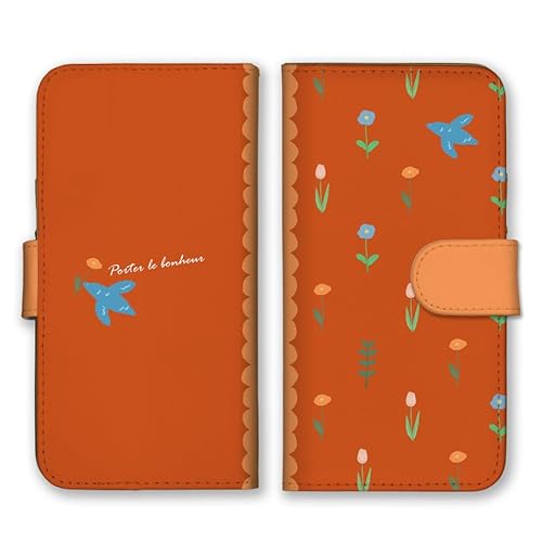 Google Pixel 8a 用 ケース 手帳型 グーグルピクセル8a カバー スマホケース 全機種対応 北欧 小鳥 花 10