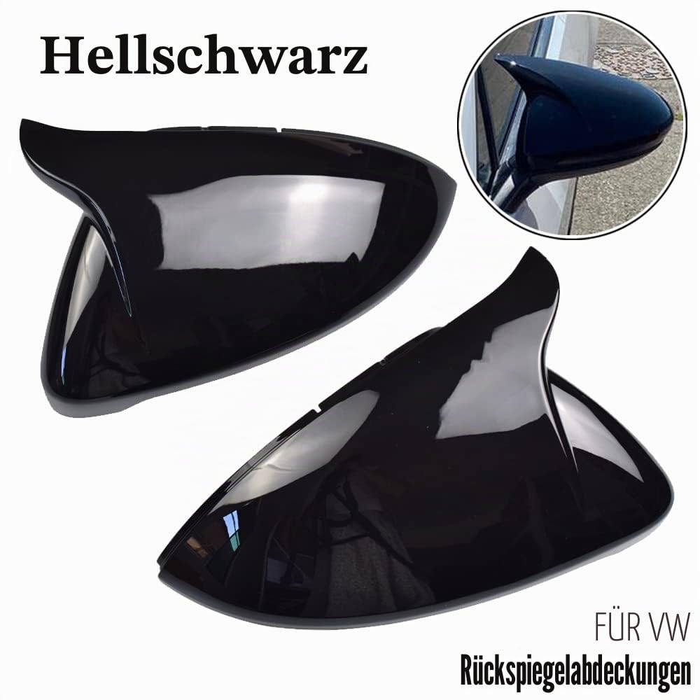 2 Stücke Auto Rückspiegel kompatibel mit VW Golf 7 MK7 MK7.5