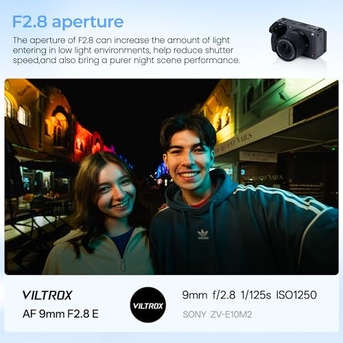 Focale fixe 9mm F2.8 grand angle VILTROX AF haute précision optique pour Sony E - 6