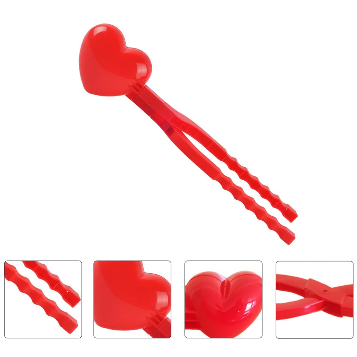 4× Le fabricant de boules de neige clipse des jouets de neige durables 4× Le fabricant de boules de neige clipse des jouets de neige durables