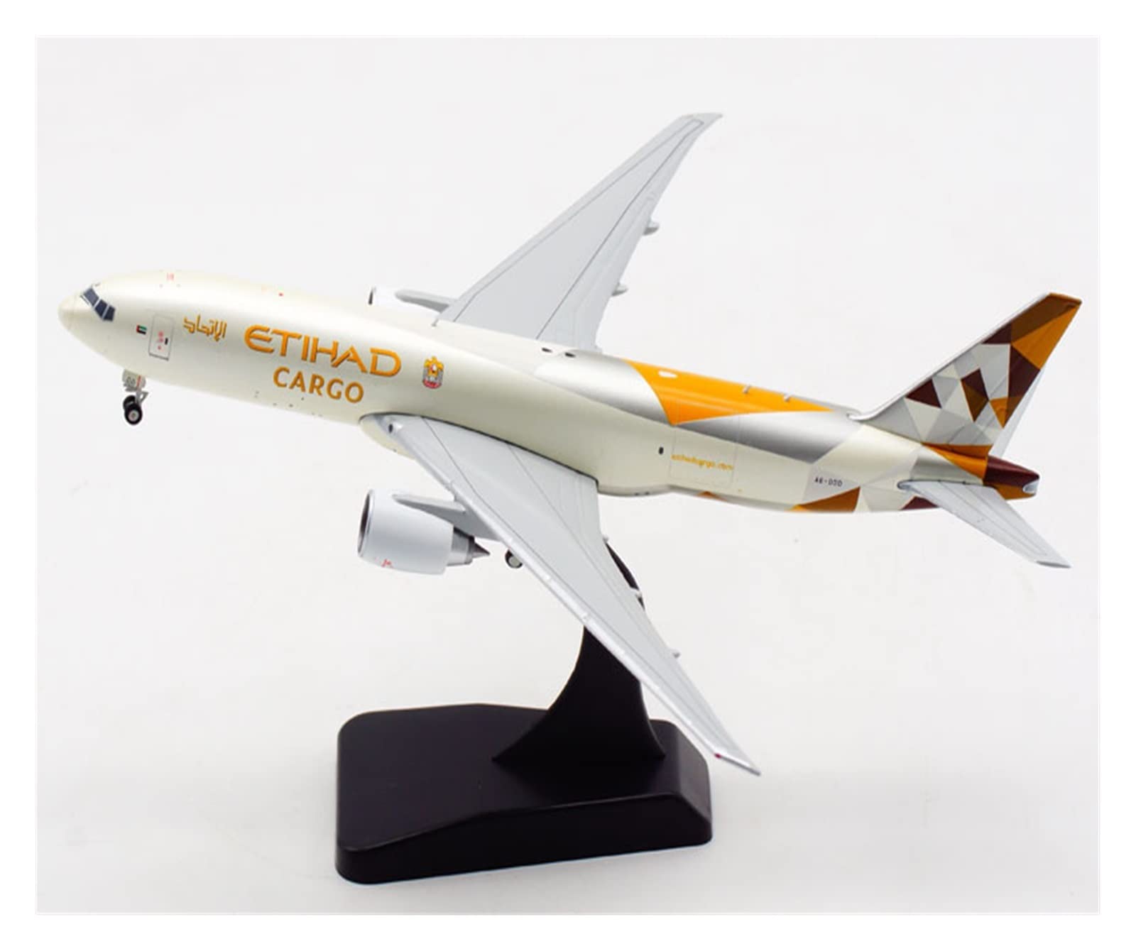 Amazon.co.jp: 1:400 Scale Etihad B777-200 A6-DDD Cargo Alloy