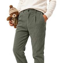 Corduroy Boy's Pants Slim Fit Boy Dress Pant Causal Boys Trousers