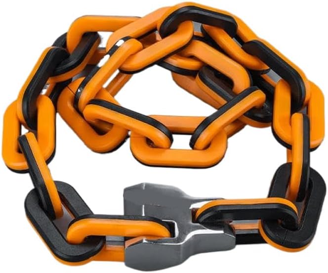 Bicycle Chain Lock MTB Road Bike Heavy Duty Anti Theft Lock for Motorcycle Lengthen Thicken Chain Anti Rust