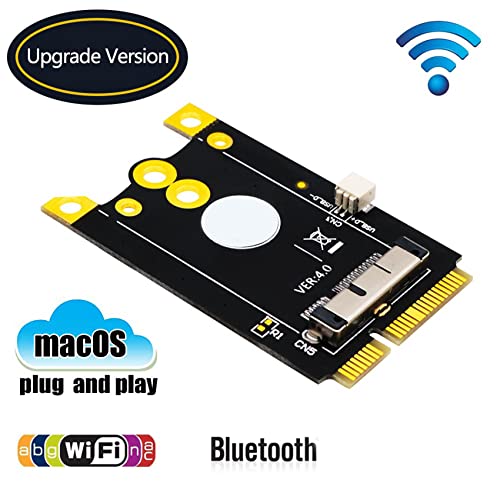 Convertisseur Mini PCIe 12+6 broches haute performance pour module WiFi Broadcom BCM94360CD - 6