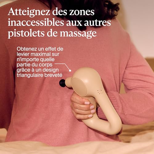 Theragun Relief pistolet de massage à percussion portable – Facile à utiliser, confortable et léger pour soulager la douleur quotidienne dans le cou, le dos, les jambes, les épaules et le corps- Sable – vue 5
