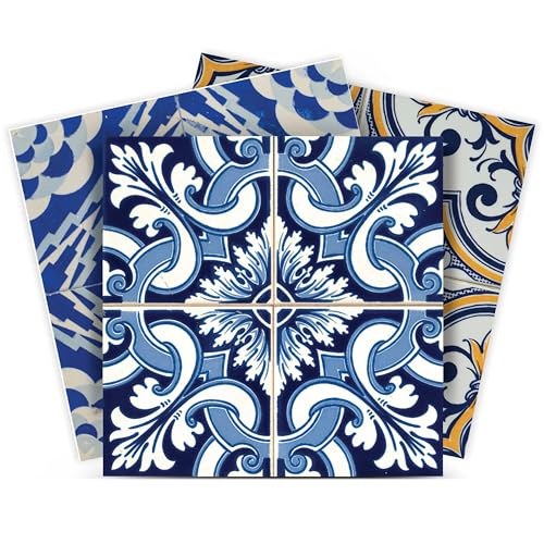 Tile Stickers 24 PC Set Authentic Traditional Talavera Tiles Stickers