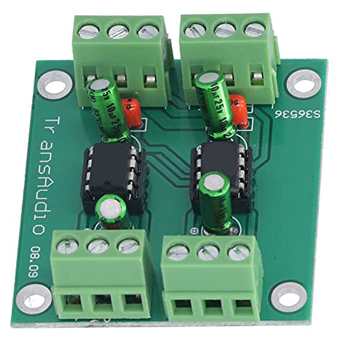 Conversion Board, Channel Unbalanced to Balanced Stereo Converter Board for Shopping Mall for Home...