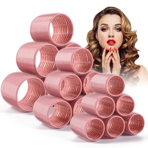 Ceramic Heatless Hair Rollers Set 18 Pcs