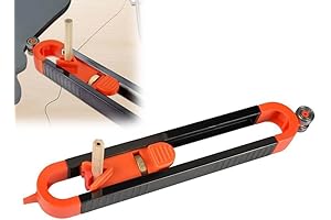 Precise Contour Gauge with Lock: Multifunctional Construction Pencil Scriber Tool
