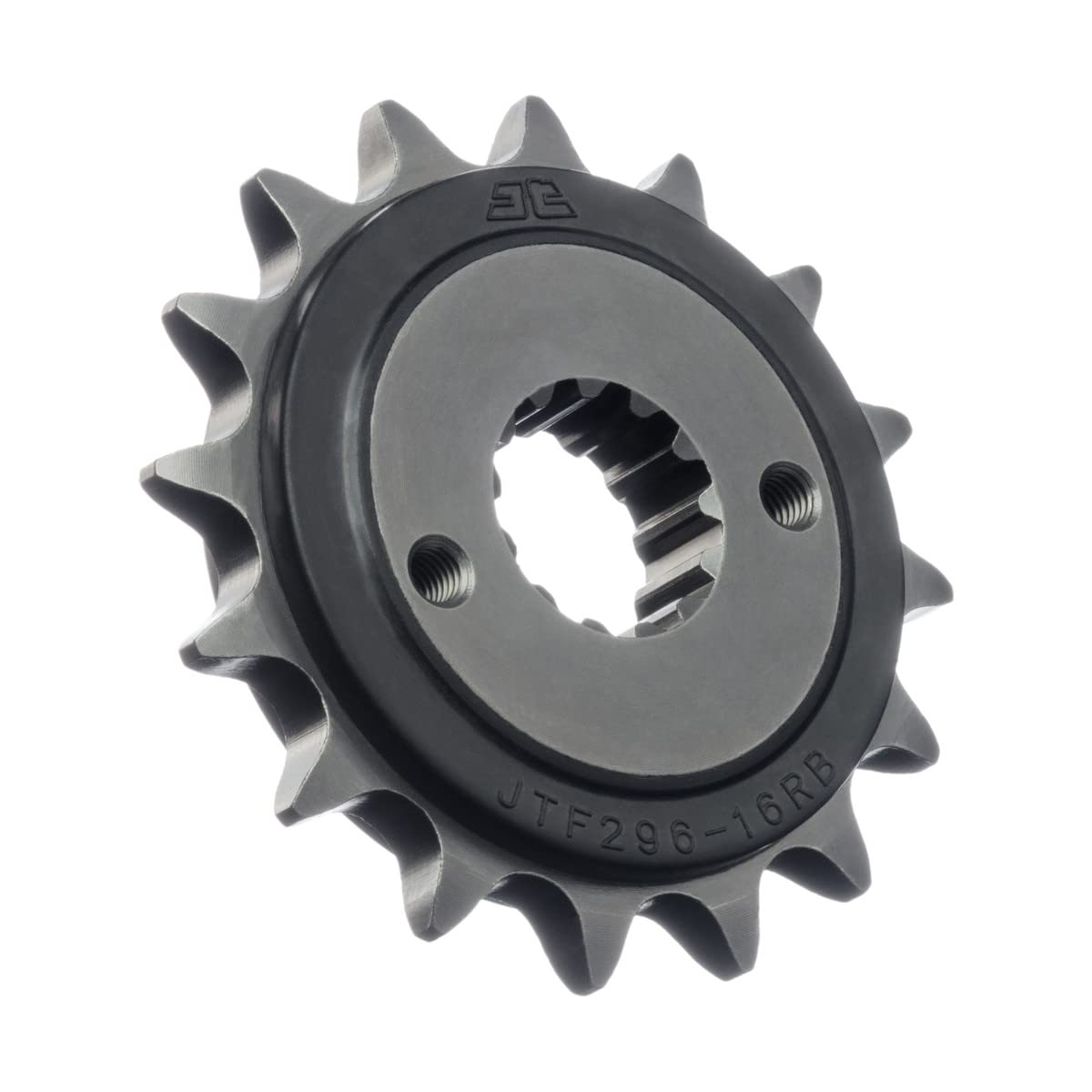 JT Sprockets JTF296.16RB Rubber Cushioned Front Countershaft Sprocket, Schwarz