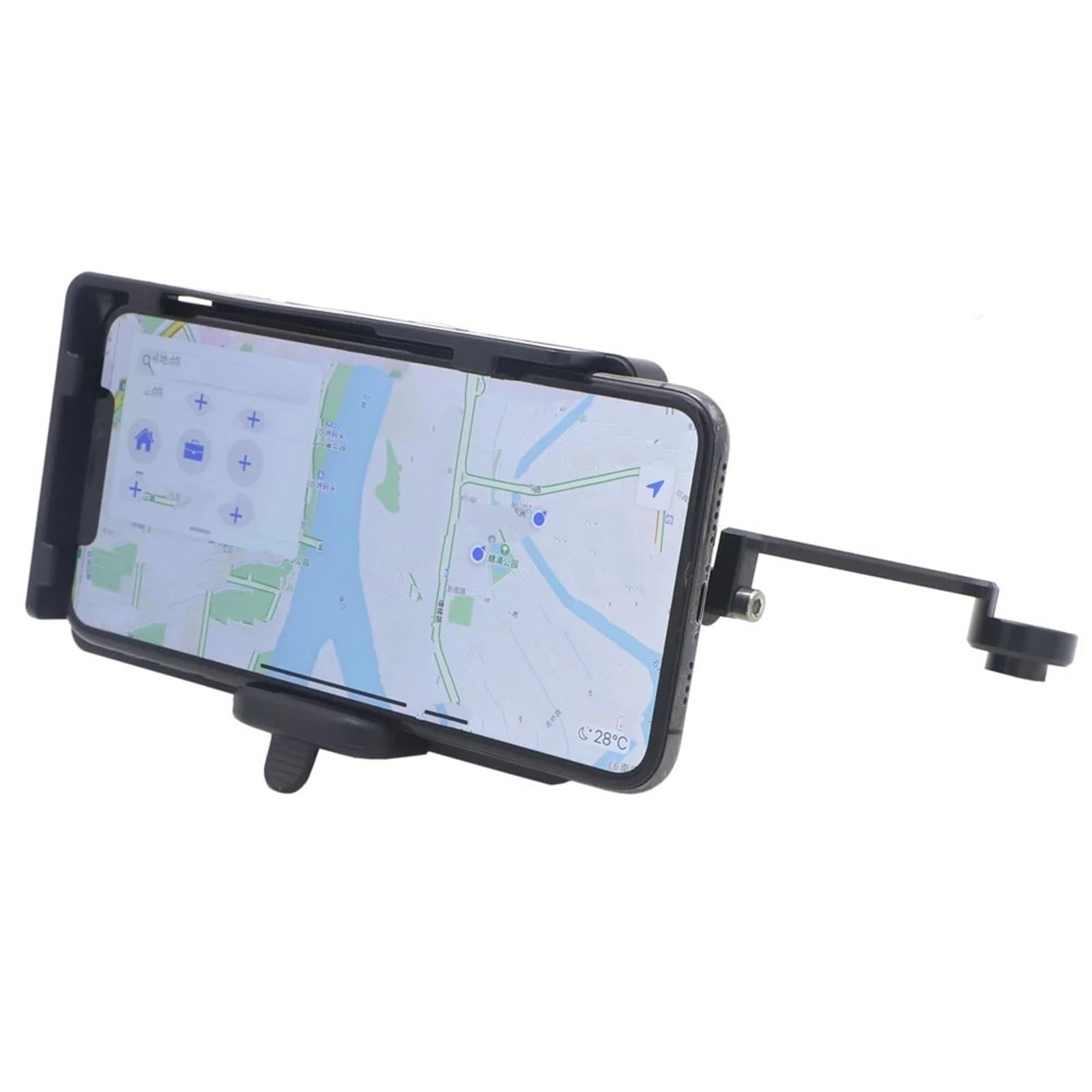 Support Guidonavec avec pour XMAX300 X Max Xmax 300 125 250 400, Support Téléphone Avant Moto Support Navigation GPS pour Smartphone Support Telephone Velo(B)