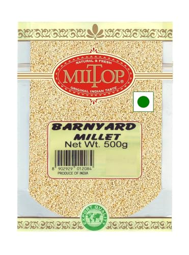 Image of Miltop Unpolished Millets Natural Grains Combo 2500g | Foxtail | Kodo | Proso | Little | Barnyard 500 g Each