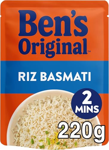 Ben's Original Riz Basmati 2 min - 220g (Lot de 6)